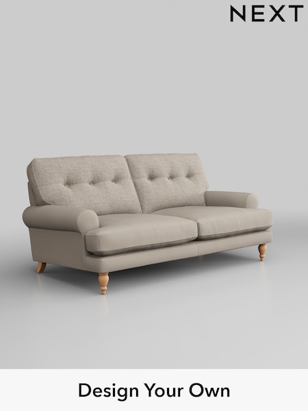 Chunky Weave/Mid Natural Erin Buttoned Back Deep Sit (H34661) | £1,275