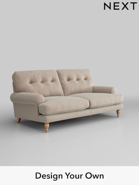 Cotswold Chenille/Light Natural Erin Buttoned Back Deep Sit (H34671) | £1,275