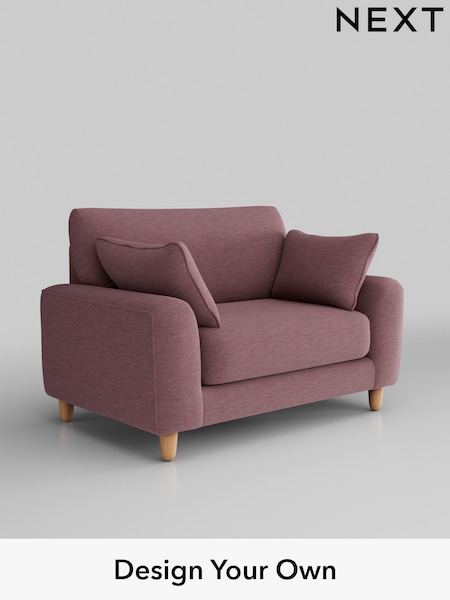 Fine Chenille Easy Clean/Mid Mulberry Purple Campbell (H34678) | £975