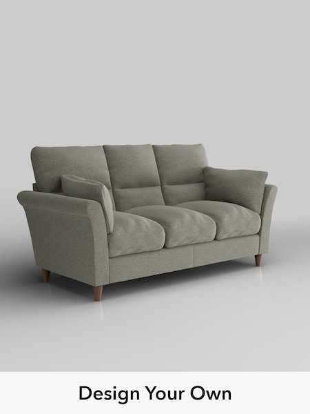 Chunky Marl/Light Olive Green Hartley Highback Relaxed Sit (H34706) | £1,325
