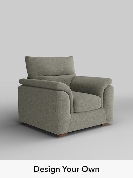 Chunky Marl/Light Olive Green Hayden Highback (H34709) | £750