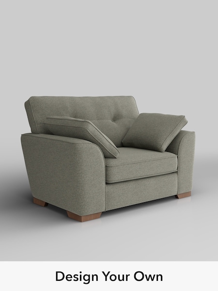 Chunky Marl/Light Olive Green Stamford Buttoned Back (H34712) | £899