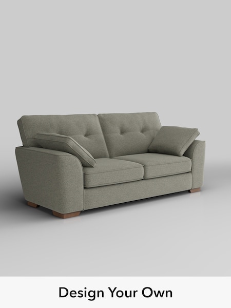 Chunky Marl/Light Olive Green Stamford Buttoned Back (H34712) | £1,299