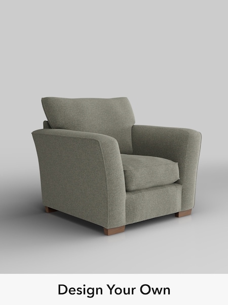 Chunky Marl/Light Olive Green Heath Highback (H34730) | £750
