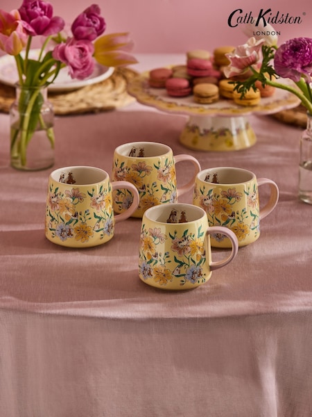 Cath Kidston Yellow Bunny Billie Mug (H34735) | £10