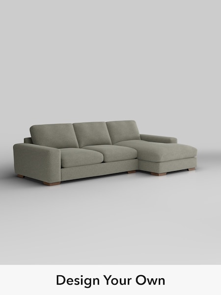 Chunky Marl/Light Olive Green Houghton Deep Relaxed Sit (H34741) | £2,325