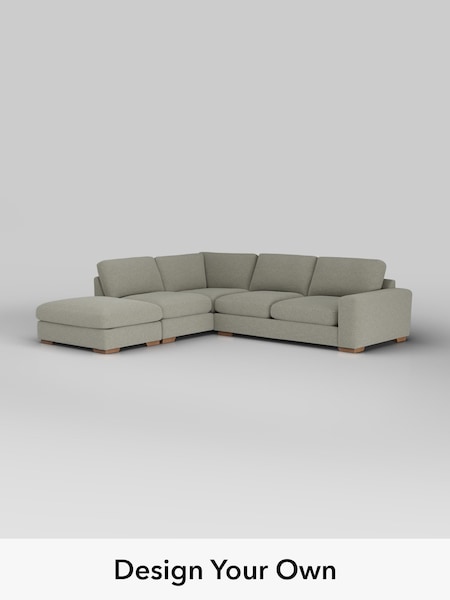 Chunky Marl/Light Olive Green Houghton Deep Relaxed Sit (H34741) | £2,675