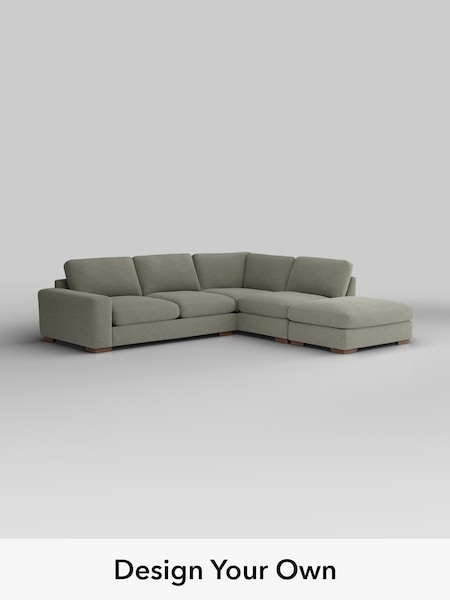 Chunky Marl/Light Olive Green Houghton Deep Relaxed Sit (H34741) | £2,675