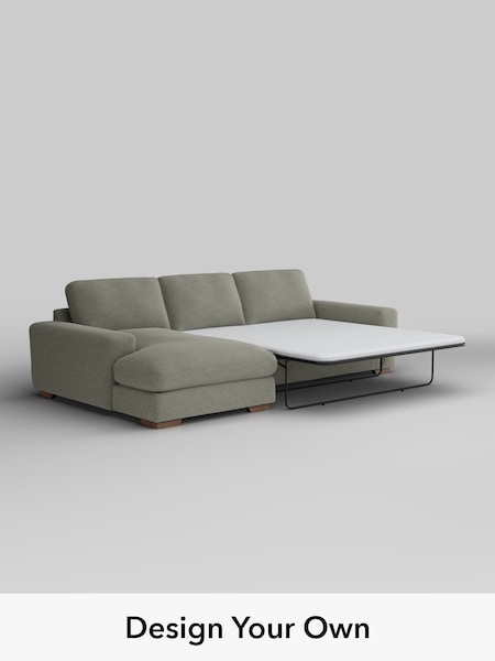 Chunky Marl/Light Olive Green Houghton Deep Relaxed Sit (H34741) | £2,825