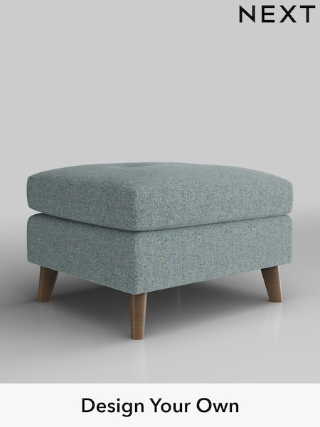 Chunky Marl/Mid Blue Wilson Buttoned Back (H34743) | £350