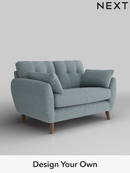 Chunky Marl/Mid Blue Wilson Buttoned Back (H34743) | £850