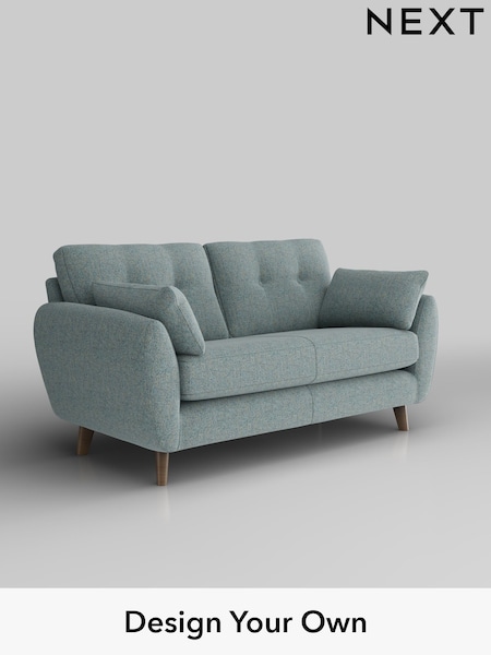Chunky Marl/Mid Blue Wilson Buttoned Back (H34743) | £950