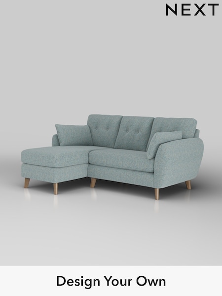 Chunky Marl/Mid Blue Wilson Buttoned Back (H34743) | £1,575