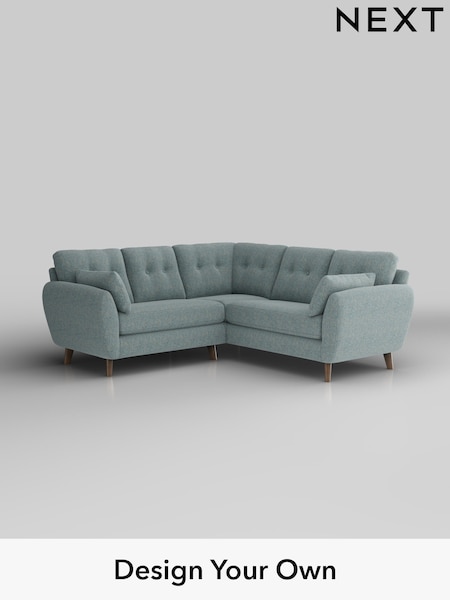 Chunky Marl/Mid Blue Wilson Buttoned Back (H34743) | £1,650