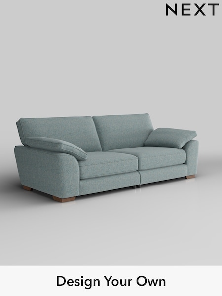 Chunky Marl/Mid Blue Stamford Grand Relaxed Sit (H34744) | £1,799