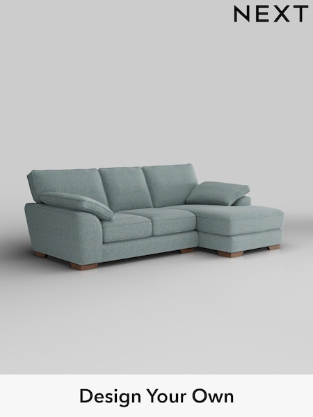 Chunky Marl/Mid Blue Stamford Grand Relaxed Sit (H34744) | £2,275