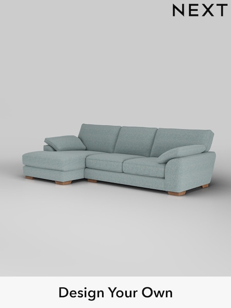 Chunky Marl/Mid Blue Stamford Grand Relaxed Sit (H34744) | £2,550