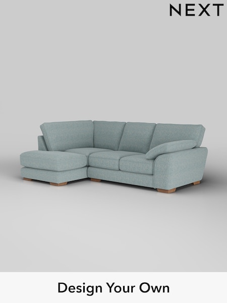 Chunky Marl/Mid Blue Stamford Grand Relaxed Sit (H34744) | £2,375