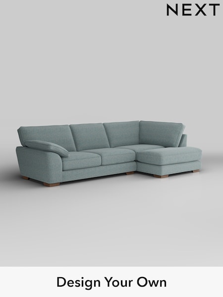 Chunky Marl/Mid Blue Stamford Grand Relaxed Sit (H34744) | £2,525
