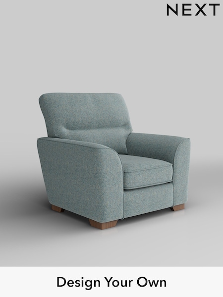 Chunky Marl/Mid Blue Stamford Highback (H34746) | £799