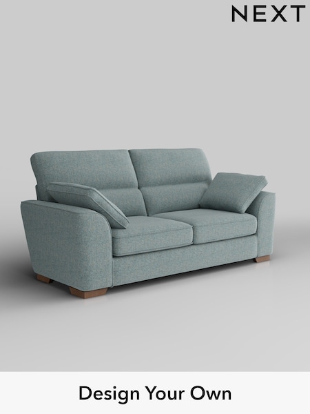 Chunky Marl/Mid Blue Stamford Highback (H34746) | £1,299