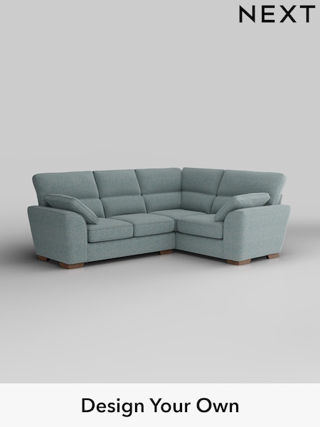 Chunky Marl/Mid Blue Stamford Highback (H34746) | £2,150