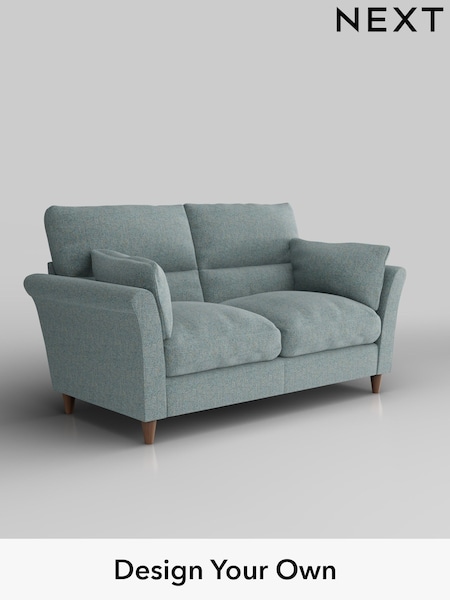 Chunky Marl/Mid Blue Hartley Highback Relaxed Sit (H34747) | £1,225