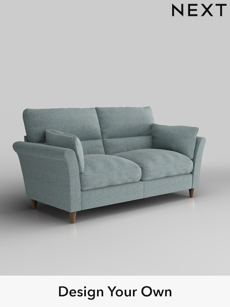 Chunky Marl/Mid Blue Hartley Highback Relaxed Sit (H34747) | £1,325