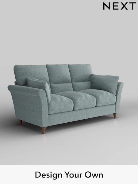 Chunky Marl/Mid Blue Hartley Highback Relaxed Sit (H34747) | £1,325