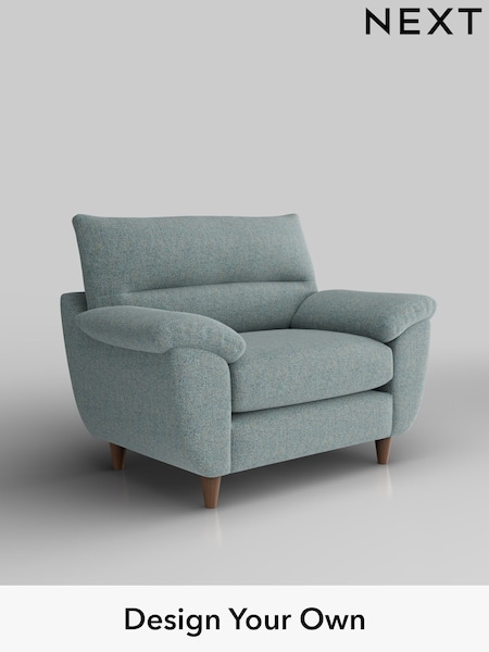 Chunky Marl/Mid Blue Elliot Highback (H34751) | £775