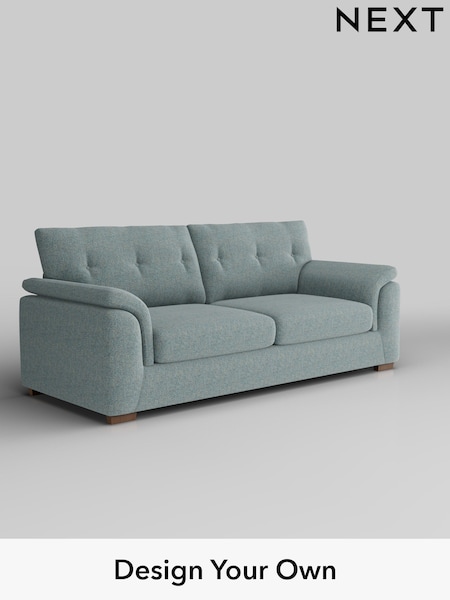 Chunky Marl/Mid Blue Hayden Buttoned Back (H34752) | £1,325