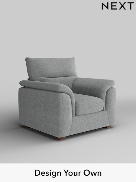 Chunky Marl/Mid Grey Hayden Highback (H34755) | £750