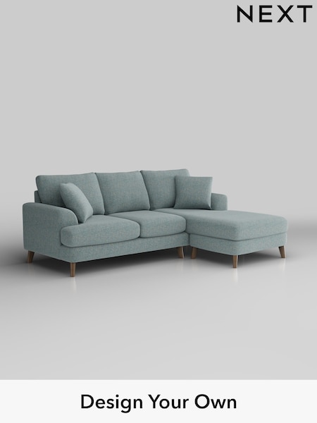 Chunky Marl/Mid Blue Parker (H34757) | £1,775