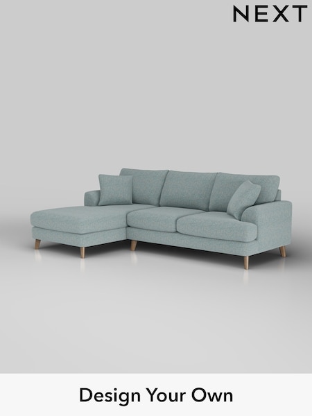 Chunky Marl/Mid Blue Parker (H34757) | £2,299