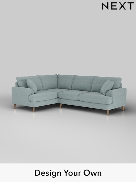 Chunky Marl/Mid Blue Parker (H34757) | £2,325