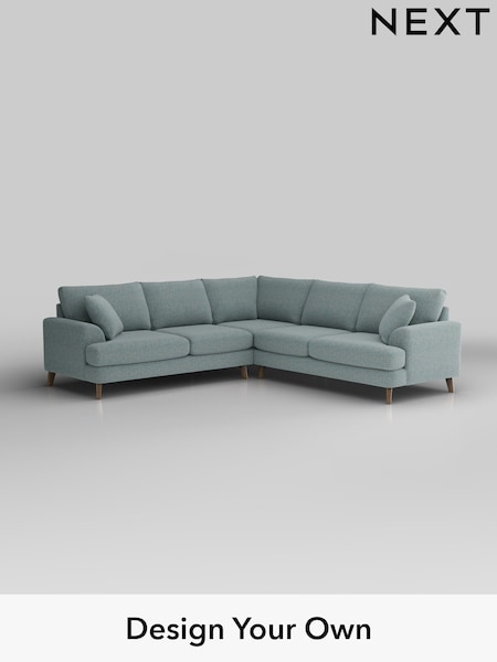 Chunky Marl/Mid Blue Parker (H34757) | £2,725