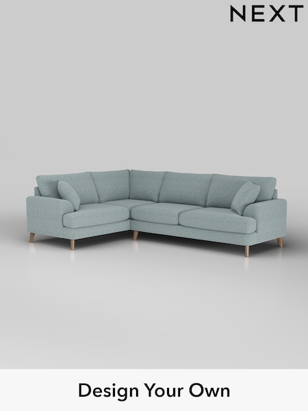Chunky Marl/Mid Blue Parker (H34757) | £2,425
