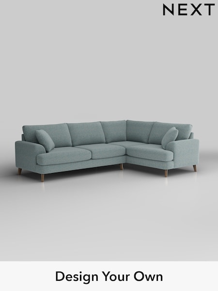 Chunky Marl/Mid Blue Parker (H34757) | £2,425