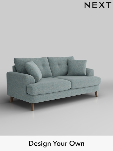 Chunky Marl/Mid Blue Parker Buttoned Back (H34758) | £1,425