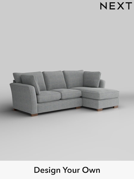 Chunky Marl/Mid Grey Heath Highback (H34760) | £1,899