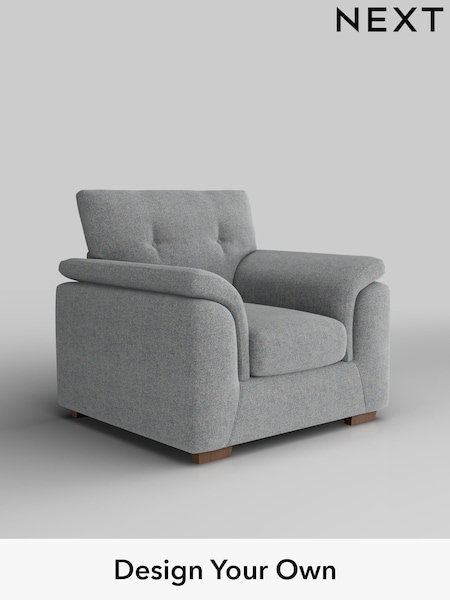 Chunky Marl/Mid Grey Hayden Buttoned Back (H34765) | £750