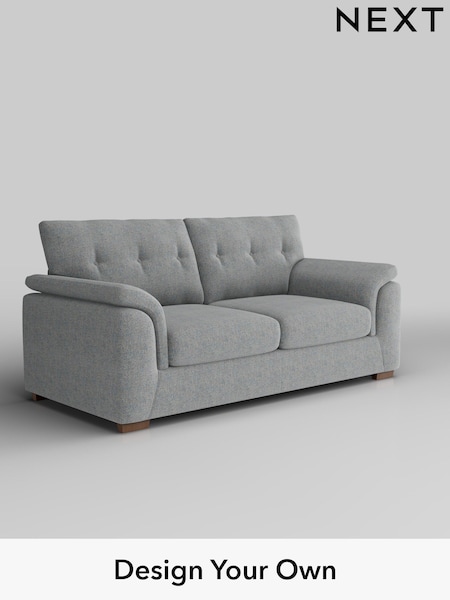 Chunky Marl/Mid Grey Hayden Buttoned Back (H34765) | £1,225