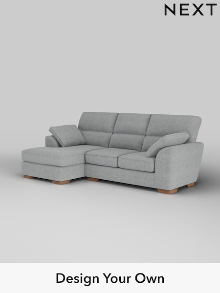 Chunky Marl/Mid Grey Stamford Highback (H34771) | £1,875