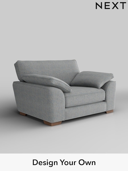 Chunky Marl/Mid Grey Stamford Grand Relaxed Sit (H34774) | £1,299