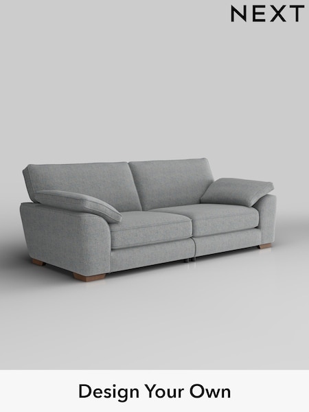 Chunky Marl/Mid Grey Stamford Grand Relaxed Sit (H34774) | £1,799
