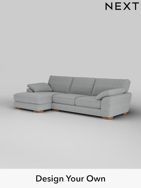 Chunky Marl/Mid Grey Stamford Grand Relaxed Sit (H34774) | £2,550