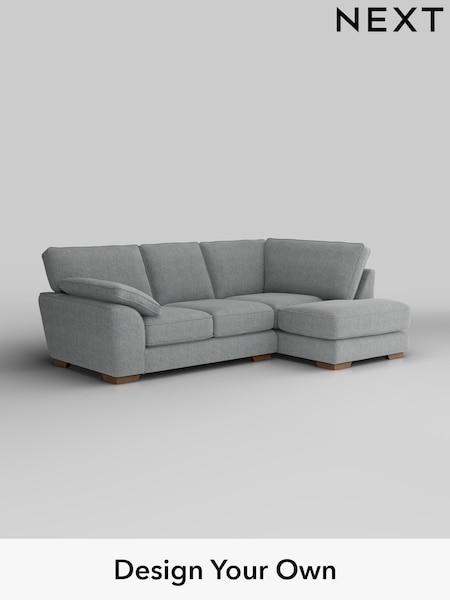 Chunky Marl/Mid Grey Stamford Grand Relaxed Sit (H34774) | £2,375