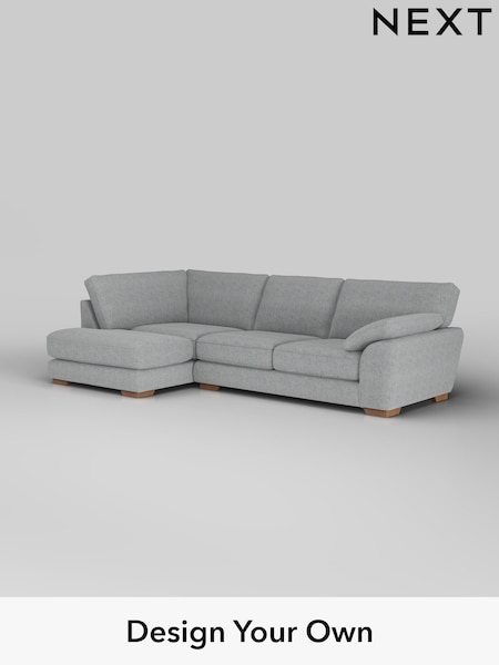 Chunky Marl/Mid Grey Stamford Grand Relaxed Sit (H34774) | £2,525