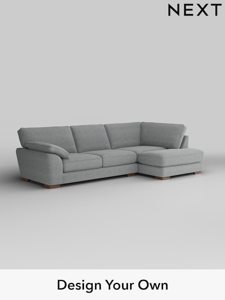 Chunky Marl/Mid Grey Stamford Grand Relaxed Sit (H34774) | £2,525