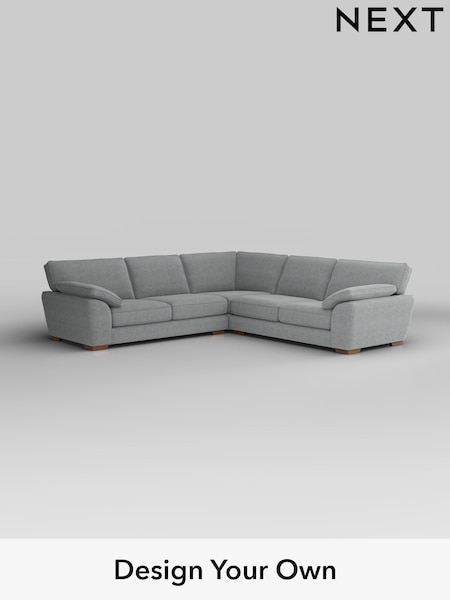 Chunky Marl/Mid Grey Stamford Grand Relaxed Sit (H34774) | £3,025
